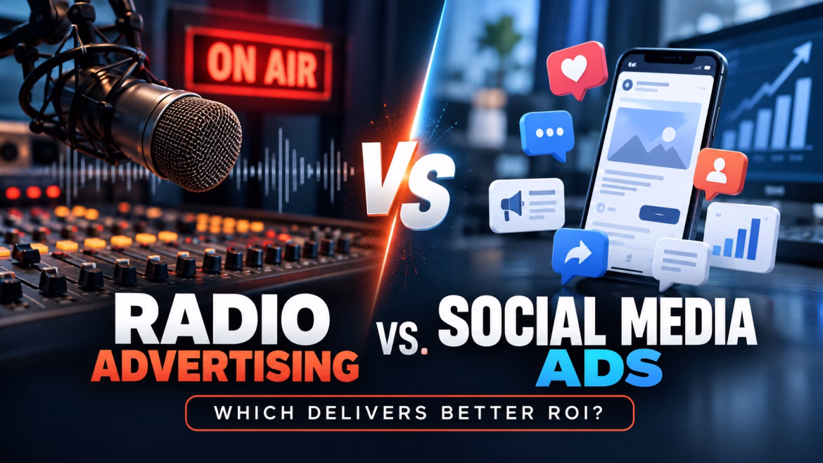 Radio Advertising vs. Social Media Ads